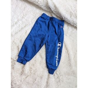 Champion Kids Bright Blue Athletic Sweatpants Joggers Toddler Size 2T